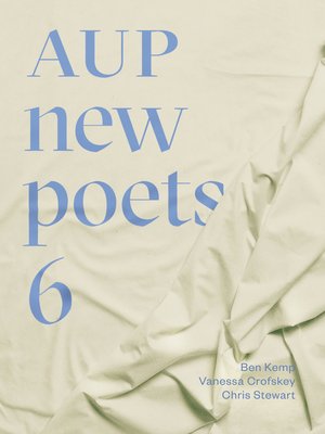 cover image of AUP New Poets 6